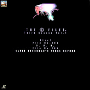 X-Files LD Laserdisc front