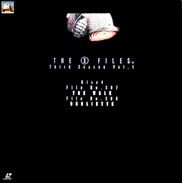 X-Files LD Laserdisc front