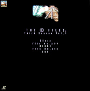 X-Files LD Laserdisc front