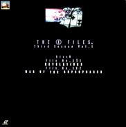 X-Files LD Laserdisc front