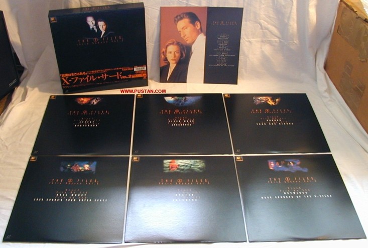 X- Files Laserdisc Box X-Files Laserdisc Box
