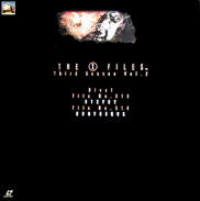 X-Files LD Laserdisc front