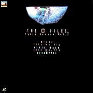 X-Files LD Laserdisc front