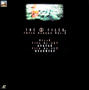 X-Files LD Laserdisc front