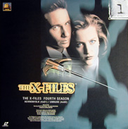 X-Files LD Laserdisc front