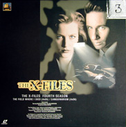 X-Files LD Laserdisc front