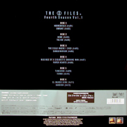 The X files, x file, akte x, laserdisc, box, season, ld backside