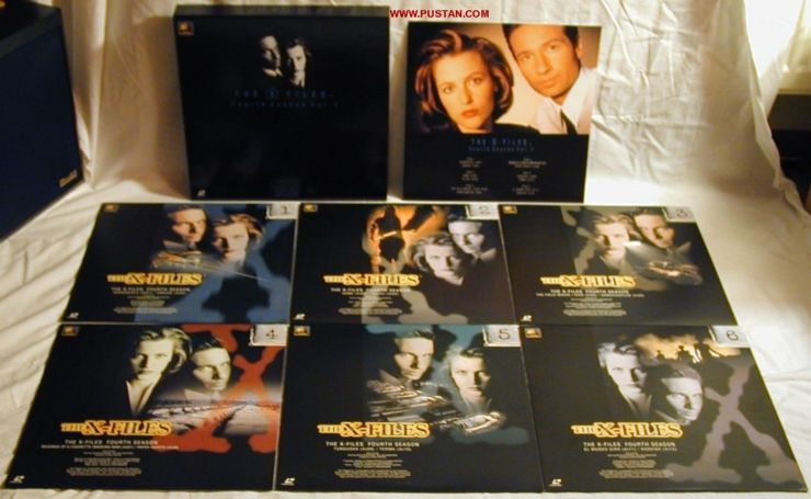 X-Files Laserdisc Box