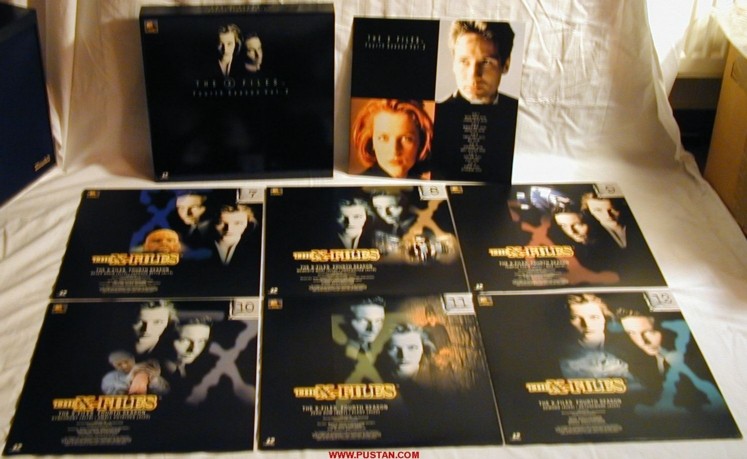 X-Files Laserdisc Box