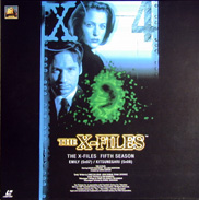 X-Files LD Laserdisc front