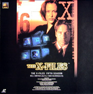 X-Files LD Laserdisc front