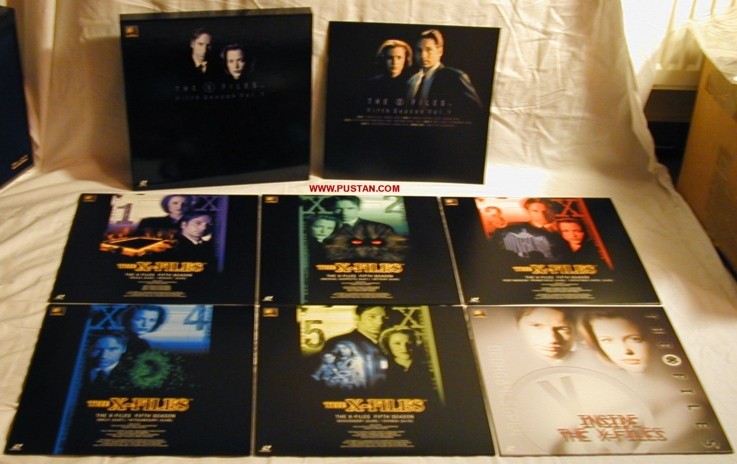 X-Files Laserdisc Box