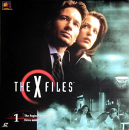 X-Files LD Laserdisc front