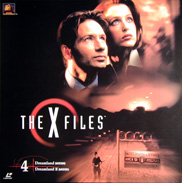 X-Files LD Laserdisc front