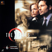 X-Files LD Laserdisc front