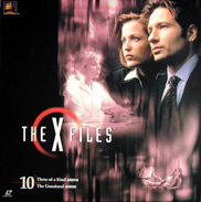 X-Files LD Laserdisc front