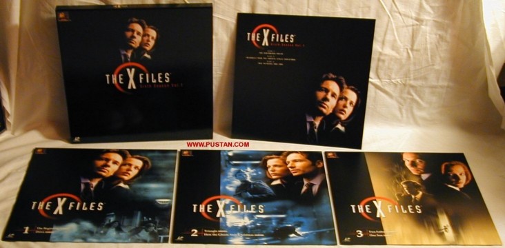 X-Files Laserdisc Box