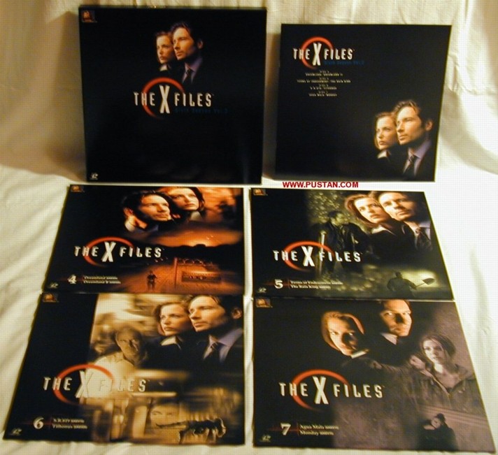 X- Files Laserdisc Box X-Files Laserdisc Box