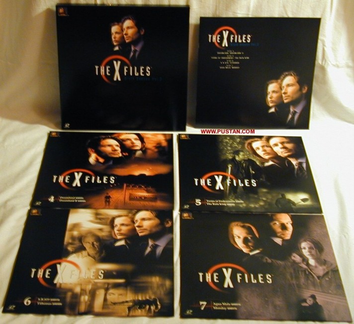 X-Files Laserdisc Box