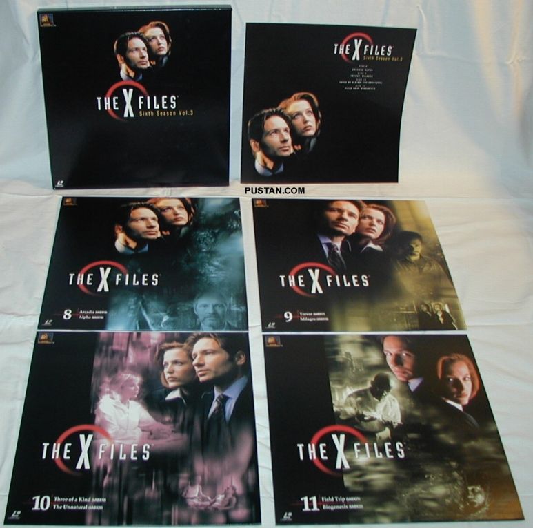 X- Files Laserdisc Box X-Files Laserdisc Box