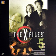 X-Files LD Laserdisc front