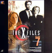 X-Files LD Laserdisc front