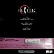 The X files, x file, akte x, laserdisc, box, season, ld backside