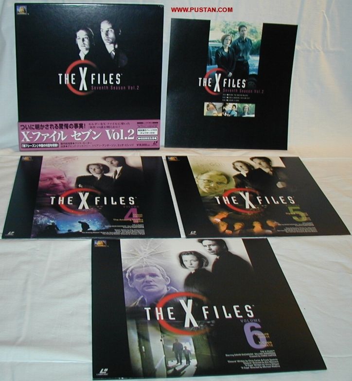 X- Files Laserdisc Box X-Files Laserdisc Box