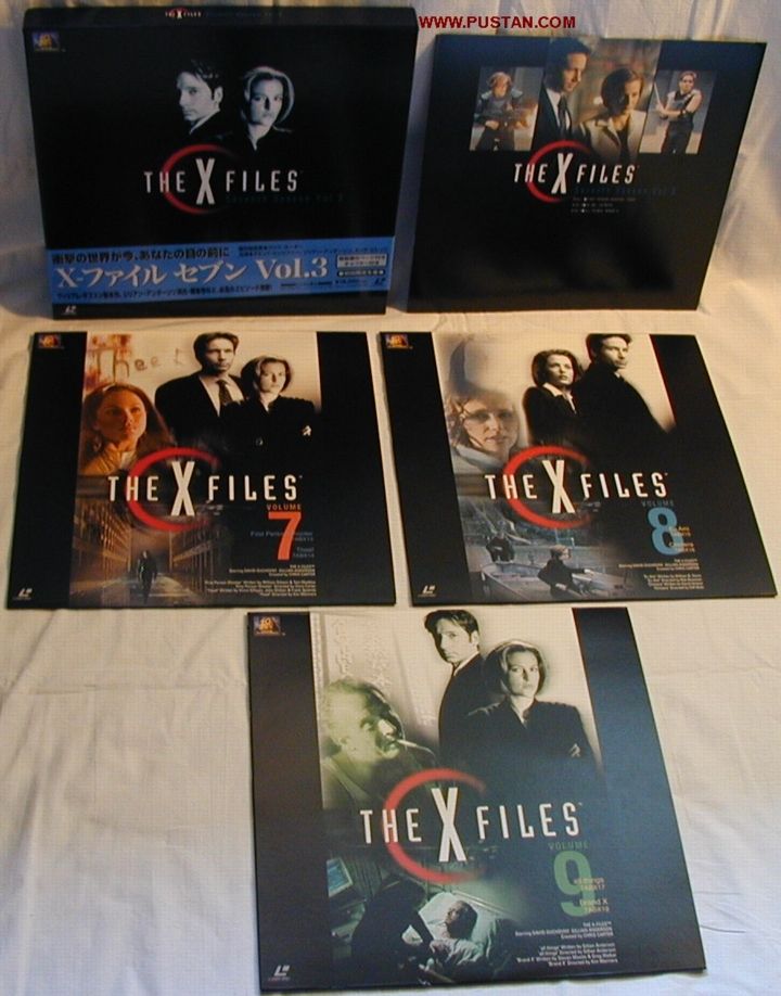 X-Files Laserdisc Box