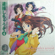 You're Under Arrest TV Laserdisc front