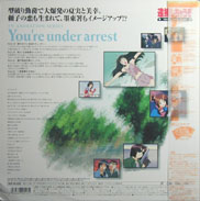 YUA Taiho Shichauzo Laserdisc back