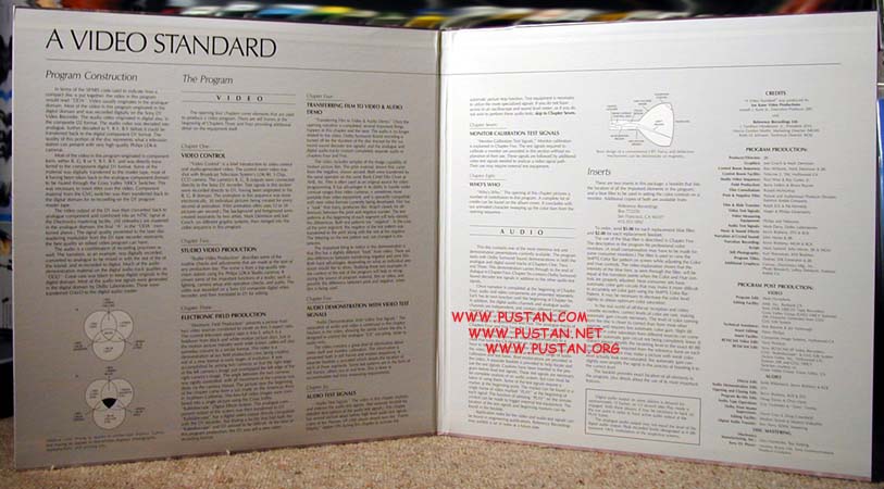 A Video Standard Laserdisc Gatefold A Video Standard Laserdisc Gatefold