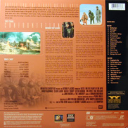Battle for the Planet of the Apes Laserdisc back