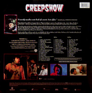 Creepshow Laserdisc back
