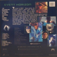 Event Horizon Laserdisc back