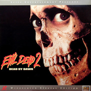 Evil Dead II Laserdisc front
