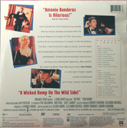 Four Rooms Laserdisc back