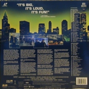 Godzilla Laserdisc back