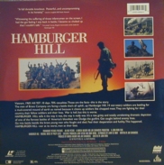 Hamburger Hill Laserdisc back