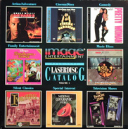 Laserdisc Catalog front