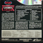 Laserdisc Catalog back