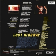 David Lynch Laserdisc back