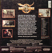 Navy Seals Laserdisc back