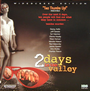 2 days in the valley Laserdisc front