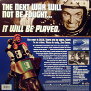 Rollerball Laserdisc back