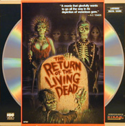 Return of the Living Dead Laserdisc front
