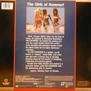 Swimwear Illustrated on Location Laserdisc back