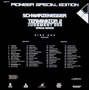 T2 Laserdisc jacket back