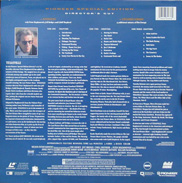 Texasville Special Edition Laserdisc back