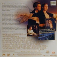Titanic Laserdisc back
